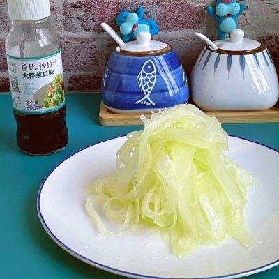 凉拌沙拉菜的做法窍门，早餐随手拌个蔬菜沙拉