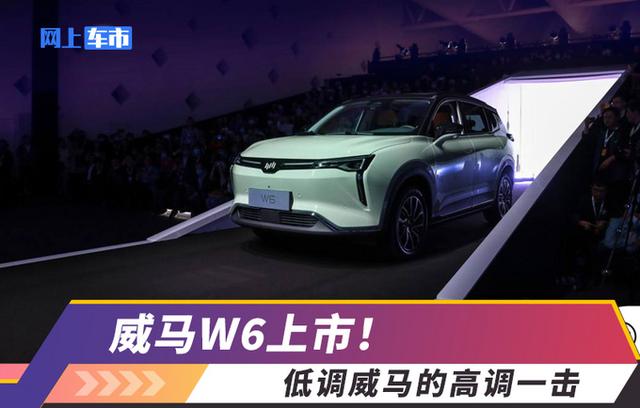 低调威马的高调一击，威马W6上市，16.98万元起售