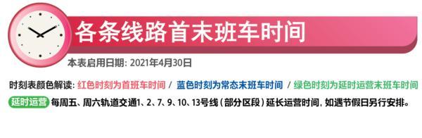 上海地铁首末班车时刻表，上海地铁最新首末班车时刻表公布（最新上海地铁首末班时间表）