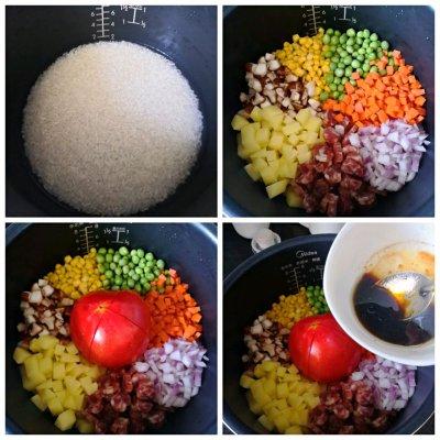 简单美食做法番茄饭，简单好吃的厨房小白菜谱