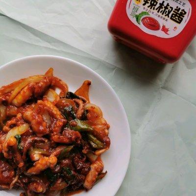 韩式辣炒八爪鱼绝对美味的秘诀，香辣八爪鱼怎么弄才好吃