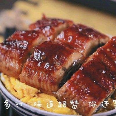 正宗日本鳗鱼饭的做法，0难度的在家也能做的日式鳗鱼饭