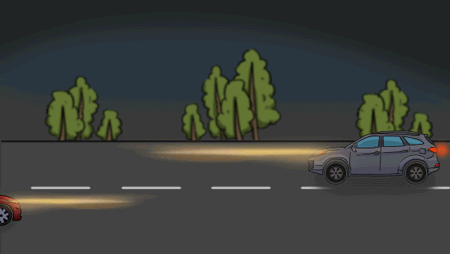 道路双箭头标志表示什么，路面上画的各种箭头都代表什么