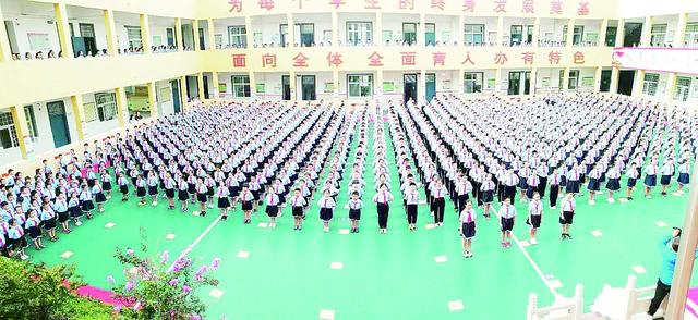 创建文明校园取得效果，元氏县槐阳实验学校积极创建文明校园
