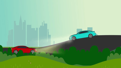 道路双箭头标志表示什么，路面上画的各种箭头都代表什么