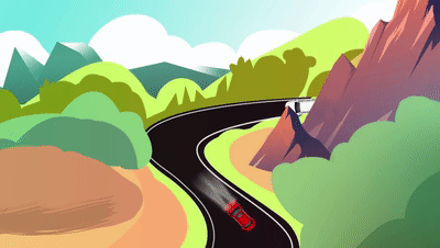 道路双箭头标志表示什么，路面上画的各种箭头都代表什么