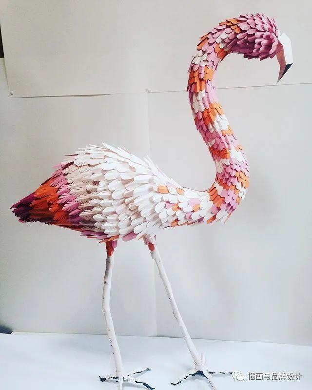 纸雕作品半立体简单，手作超乎想象的纸雕艺术