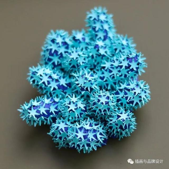 纸雕作品半立体简单，手作超乎想象的纸雕艺术