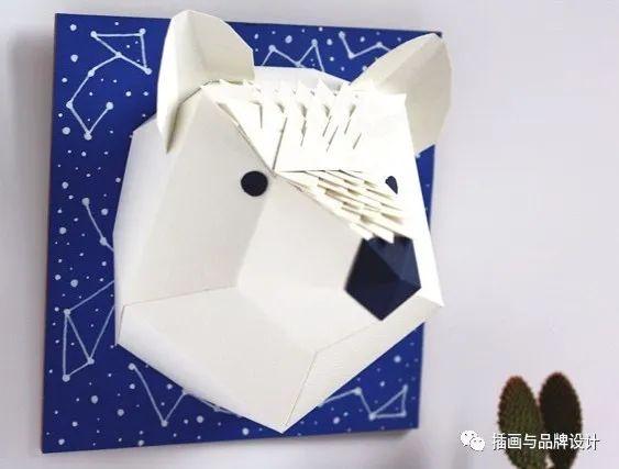 纸雕作品半立体简单，手作超乎想象的纸雕艺术