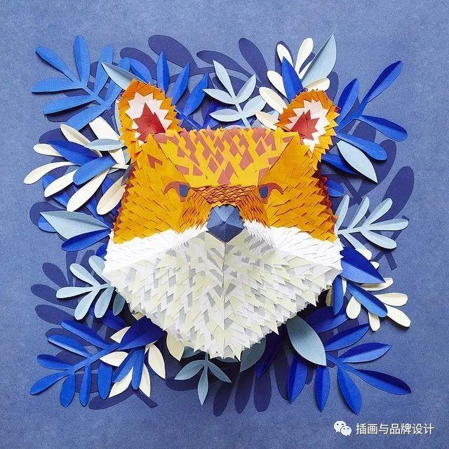 纸雕作品半立体简单，手作超乎想象的纸雕艺术