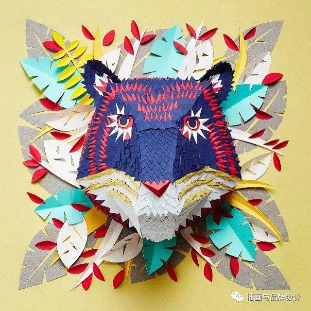 纸雕作品半立体简单，手作超乎想象的纸雕艺术
