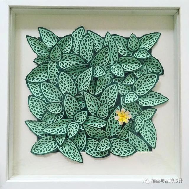 纸雕作品半立体简单，手作超乎想象的纸雕艺术