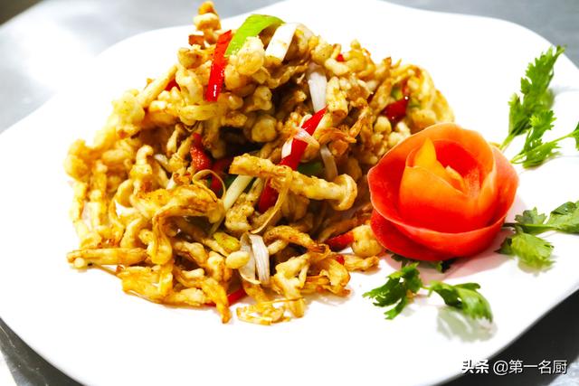 白玉菇的家常做法，家常小炒白玉菇简单好吃又营养