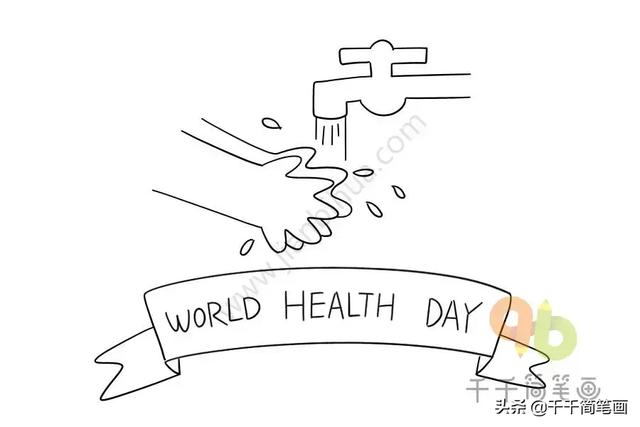 节日主题简笔画，元旦节简单简笔画教程