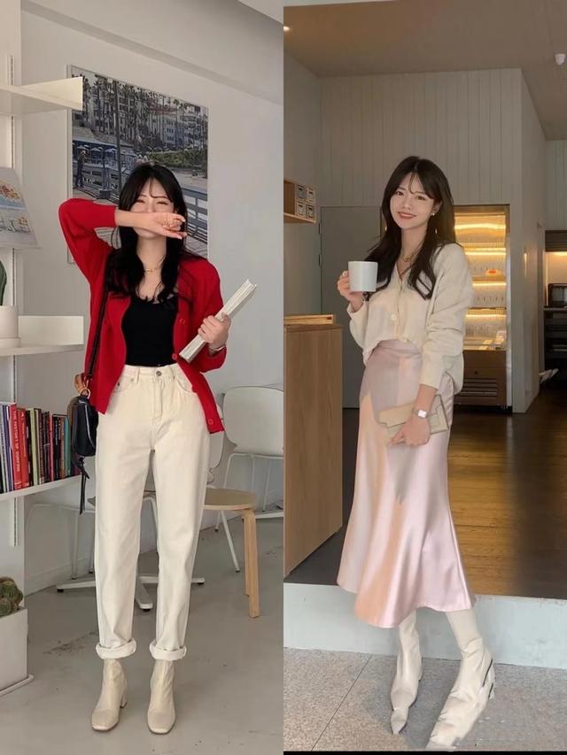 套头长款毛衣怎么搭配才好看，基础款毛衣也吸睛