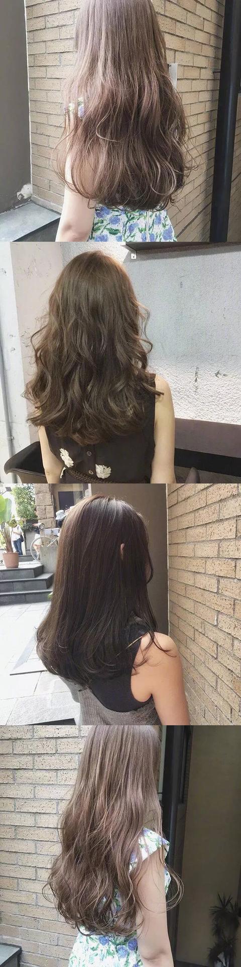 好看又自然的中长卷发，这种烫法才是真正的免打理