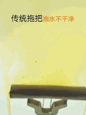 懒人拖把伸缩，专利滚轮自动脱水