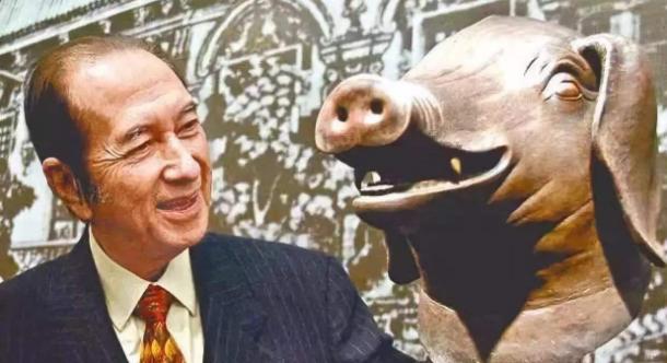 圆明园十二生肖兽首铜像牛首，马首回归圆明园