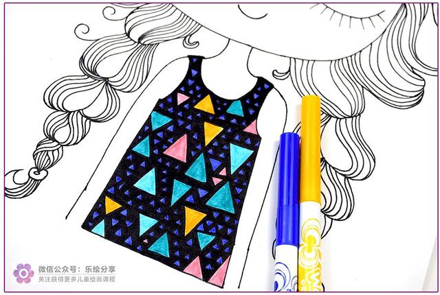 各种花朵儿童画，创意儿童画绘画教程