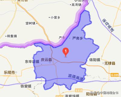 庆云县属于哪个市，山东省庆云县属哪个市（距济南市110公里）