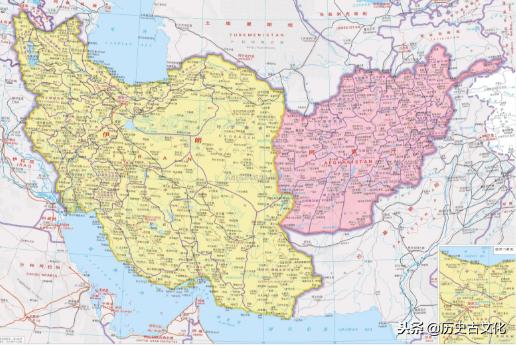 四大古帝国地图，鼎盛时领土横跨三大洲