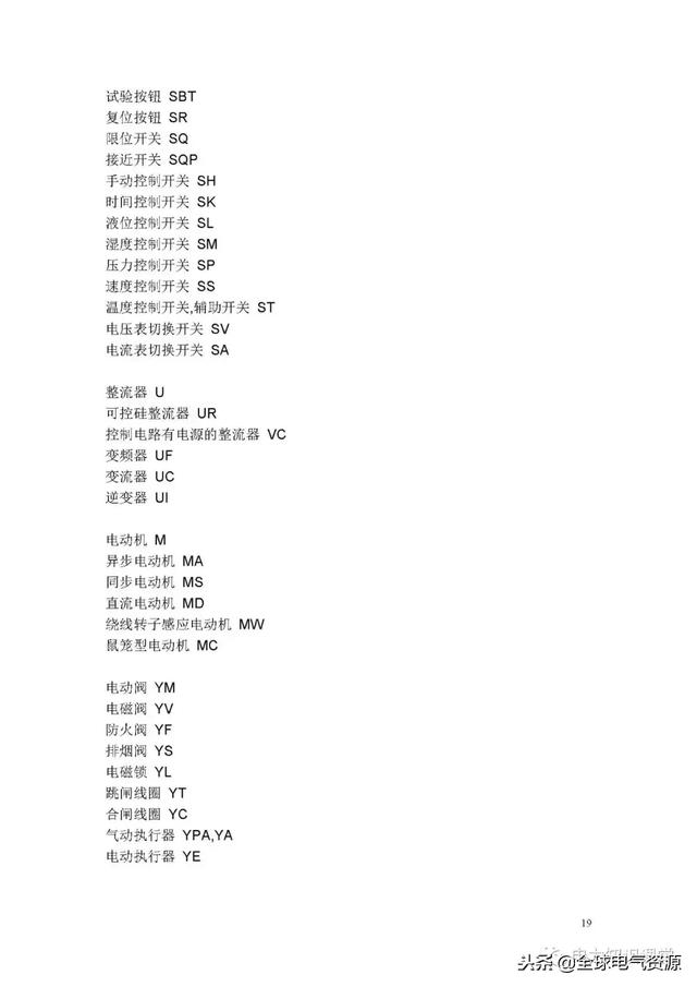 电路符号图案大全，符号一览表（电路图形符号最全整理）