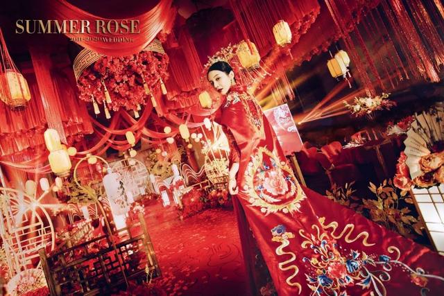 传统绝美的中式婚礼，网友：这是中国人独有的浪漫