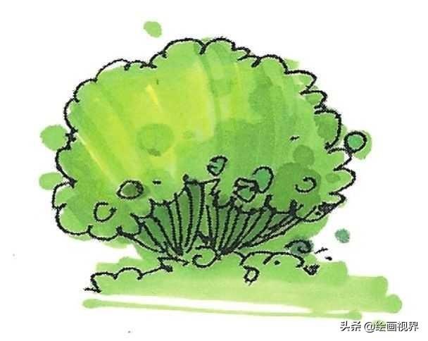 马克笔绘画风景，简单的风景画教程马克笔（创意儿童画—巧手绘画美丽的马克笔风景绘画）