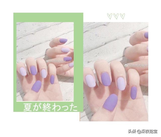 超级显白的基础款美甲，显白显嫩的美甲来一波儿~