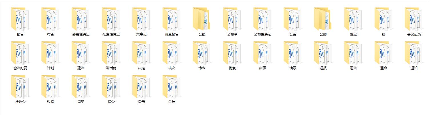 企业公文的格式及范文，送你某公司公文写作格式大全范本