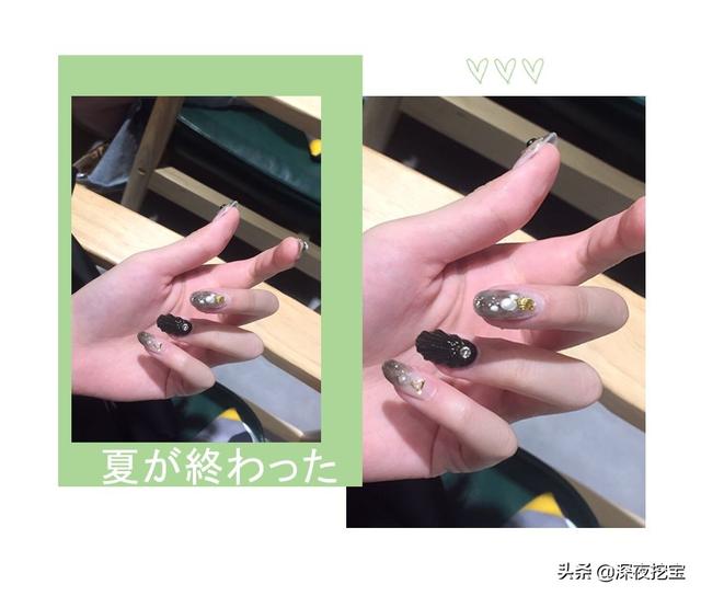 超级显白的基础款美甲，显白显嫩的美甲来一波儿~