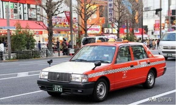 亚洲各国出租车名片长啥样，香港汽车名片——丰田出租车
