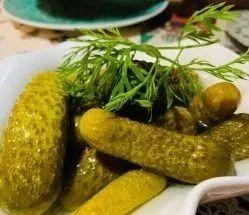 俄罗斯酸黄瓜的腌制方法，俄罗斯酸黄瓜