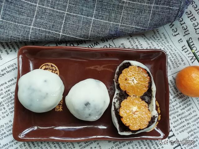 自制大福简单做法，用糯米粉和水果做大福