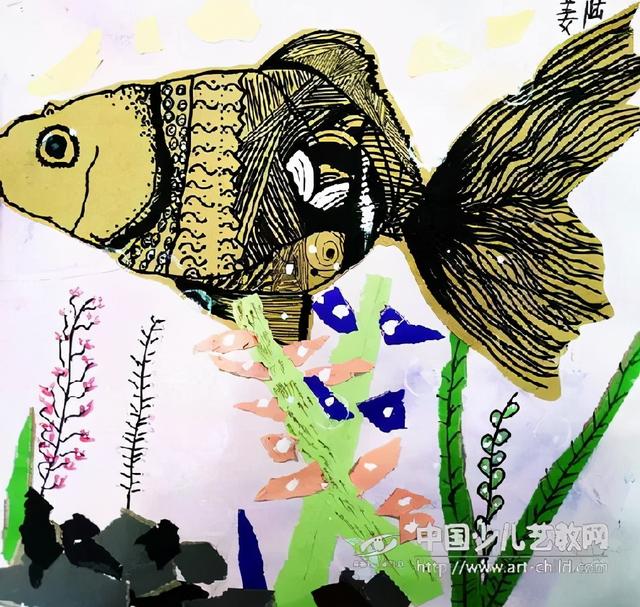 以夏天为主题的儿童画，儿童节童画欣赏