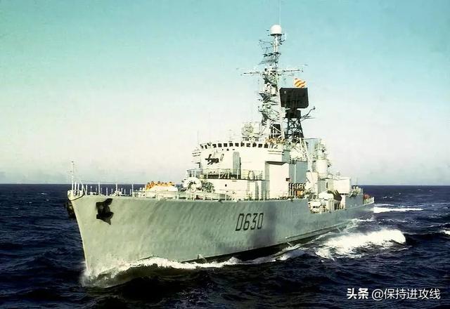 二战英国036号驱逐舰，法国二战后十年磨一剑的T47驱逐舰