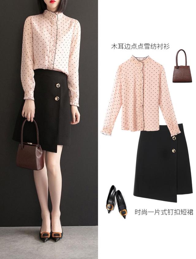 精致时髦的职场穿搭，看看我们的时髦OL是怎么搭配知性通勤风的