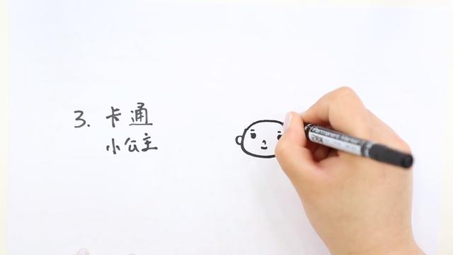 画公主的漂亮裙子 儿童学画小公主