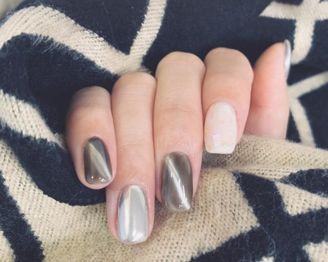 自然的猫眼美甲，超闪的猫眼美甲，美爆了！