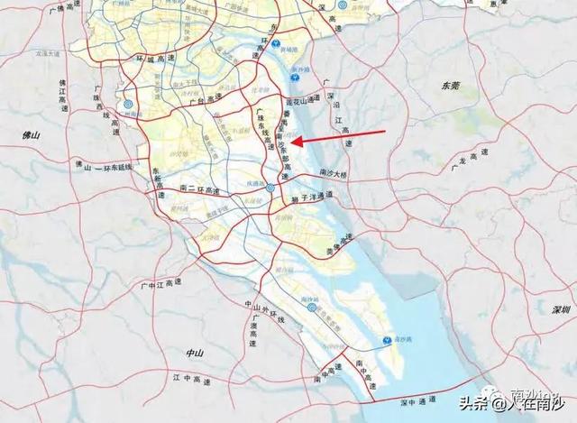 南沙15号线最新规划线路图，南沙人期待的广州地铁15号线走向又有变动