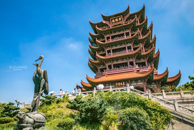 武汉黄鹤楼四大景，武汉十大景区：黄鹤楼