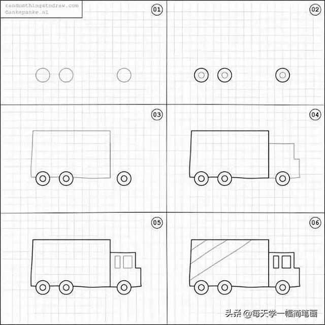 一张简单又漂亮的画，漂亮又简单的简笔画教程（简单又好看的线条画#一支笔画出你的世界）