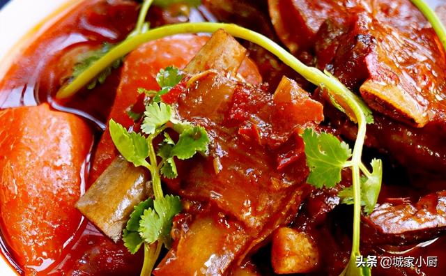 最简单的红焖羊排，红焖羊排的配方要收藏