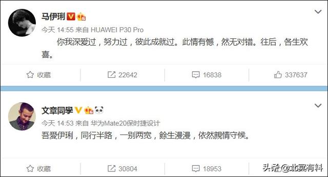 马伊琍文章离婚后首次同框，文章马伊琍今日宣布离婚原因疑曝光