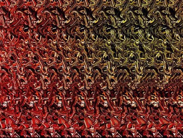三维立体画图片，挑战一下非常神奇的三维立体画（最震撼的三维立体画）