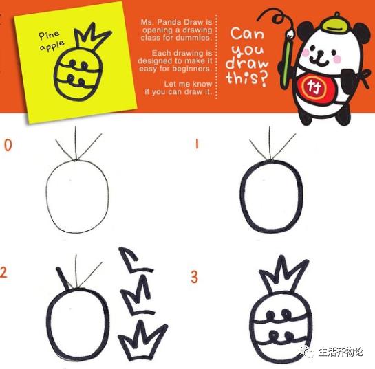 儿童绘画简单漂亮的简笔画，1分钟就能上手的简笔画