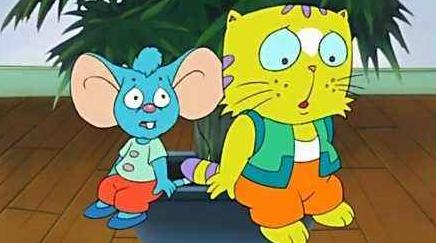 蓝皮鼠和大脸猫动画片，50部动画片带你回忆童年（小时候你我看的动画片）