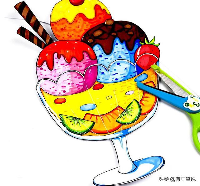 少儿画画图片大全，少儿绘画简单易学儿童画（28张~创意美术儿童范画,很值得初学者收藏）