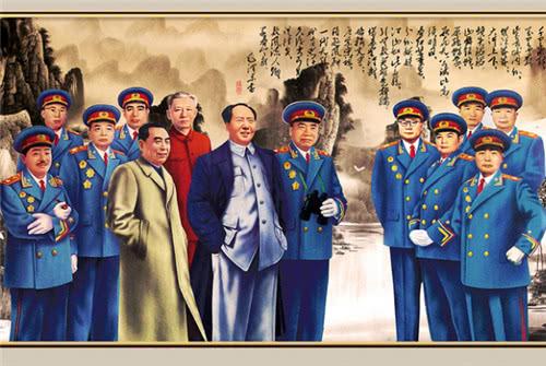 开国将帅中都有谁是留学生，历任开国将帅排名