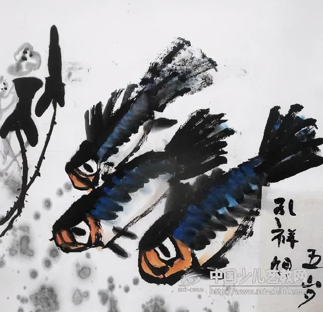 以夏天为主题的儿童画，儿童节童画欣赏